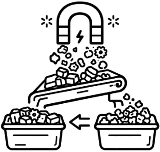 Planta de valorización de metales no ferrosos