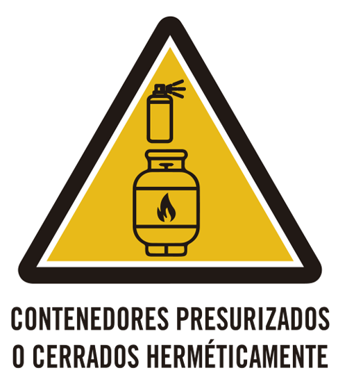 Contenedores presurizados