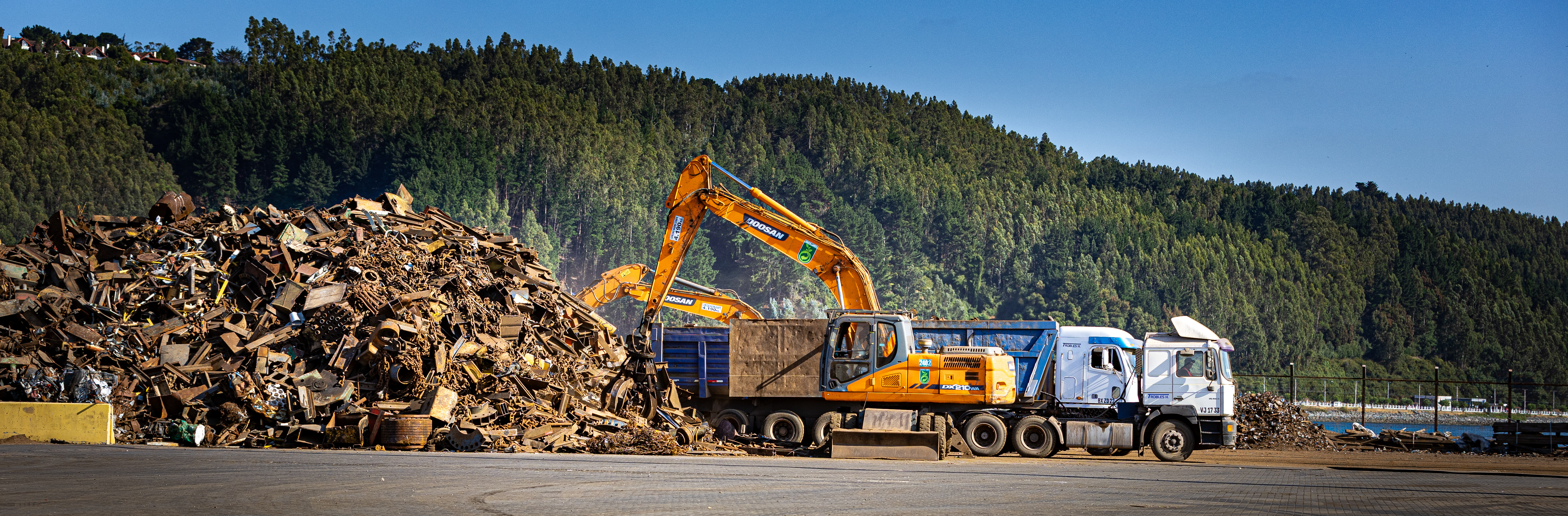 Proceso de reciclaje en Grupo Lampa