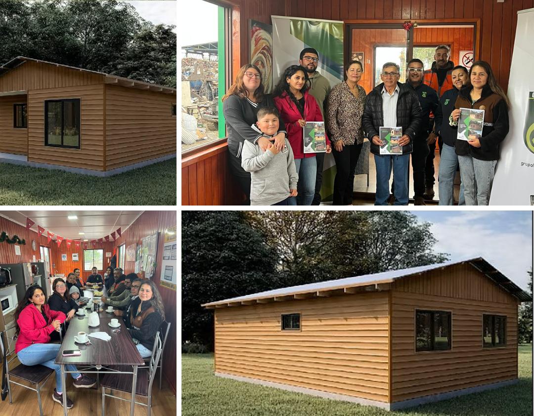 Grupo Lampa dona viviendas a familias afectadas por incendios en Biobío y Ñuble