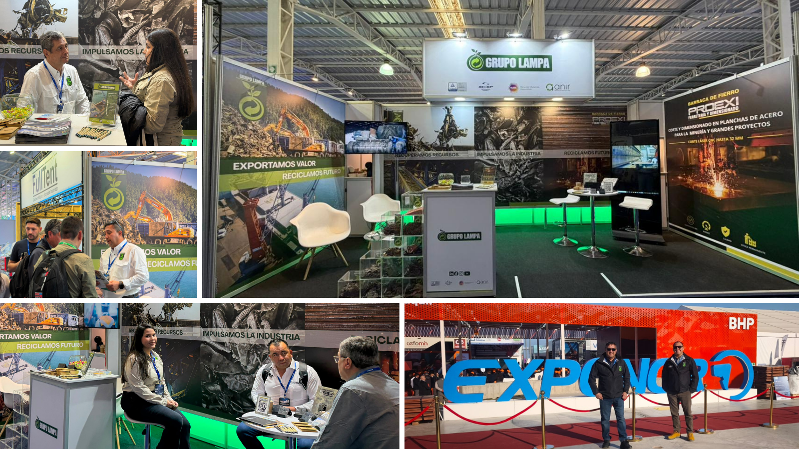 Grupo Lampa y Proexi en Exponor 2026: integración, industria y economía circular en la feria minera más importante del mundo